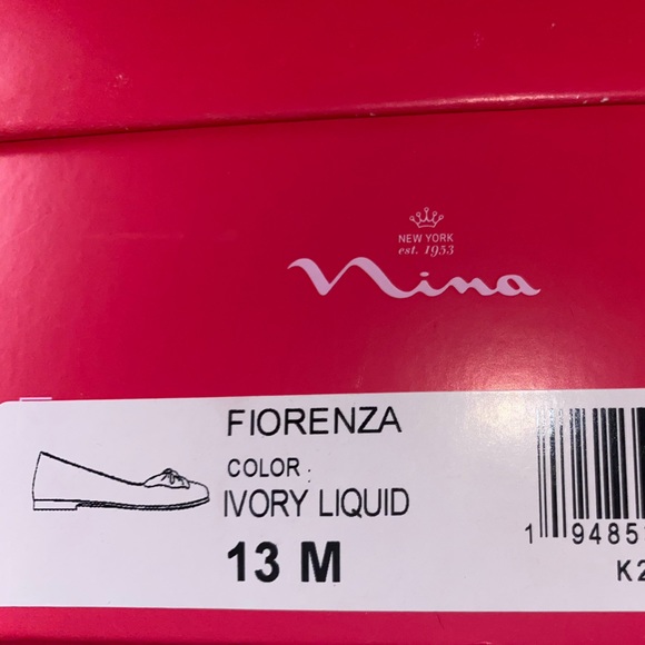 Nina girls Fiorenza Flats size 13M - Picture 6 of 6